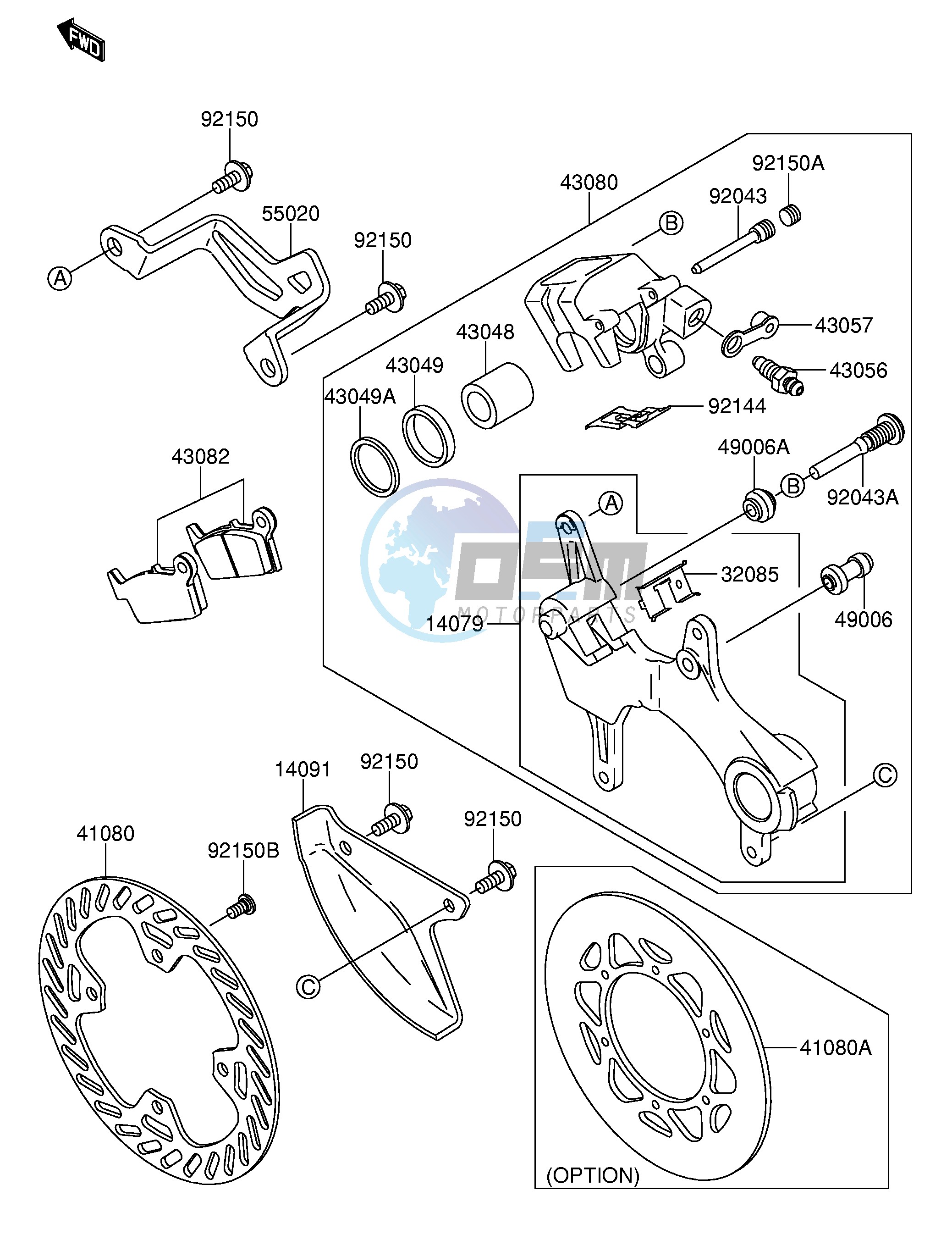 REAR BRAKE