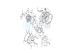 FZ6-SA FAZER 600 (ABS) drawing CRANKCASE COVER