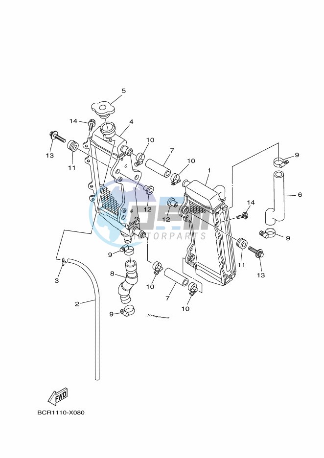 RADIATOR & HOSE