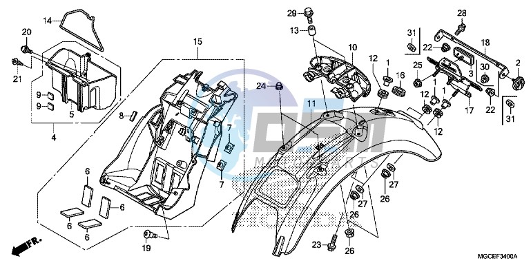 REAR FENDER