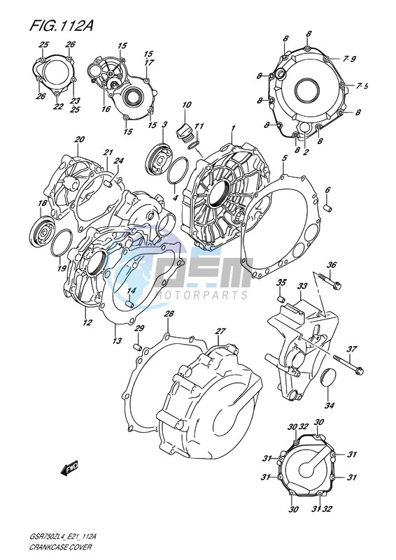 CRANKCASE COVER