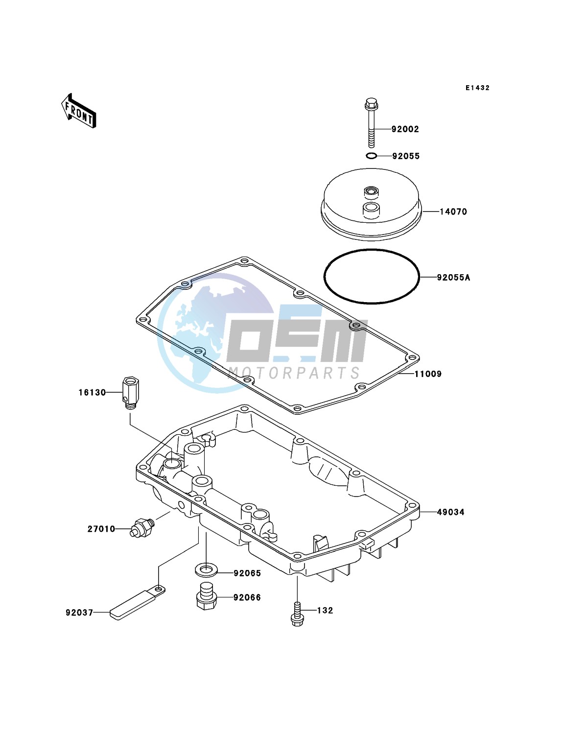 Breather Cover/Oil Pan