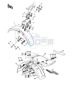 G5 (B-C) 100 drawing FENDERS -- 74-75 B_C- -