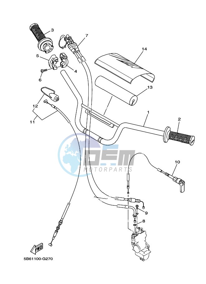 STEERING HANDLE & CABLE