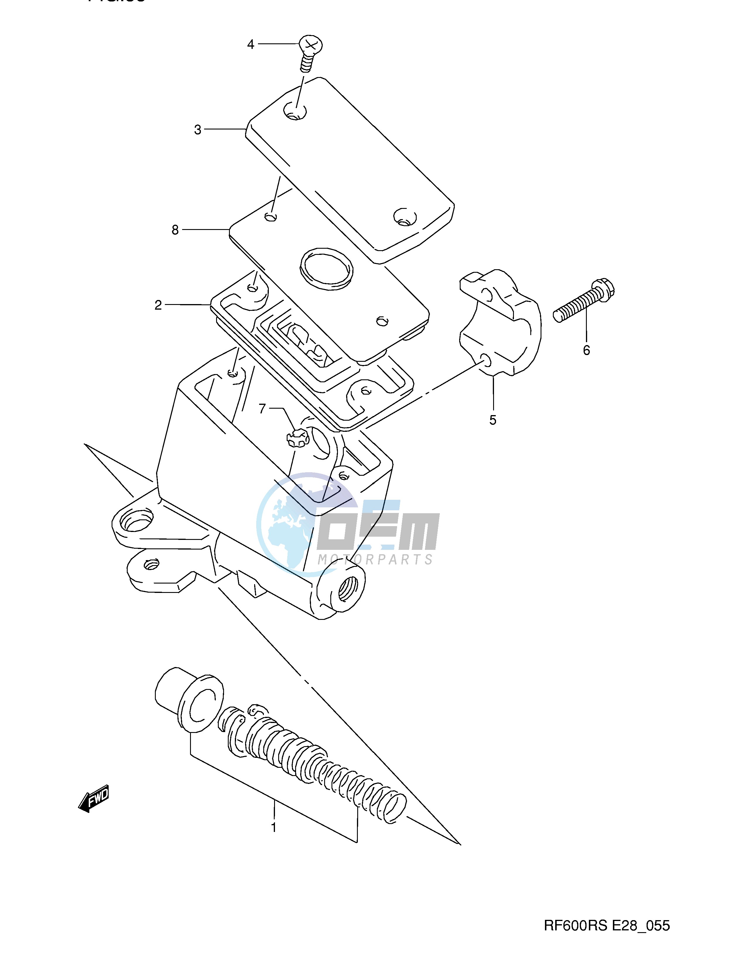 FRONT MASTER CYLINDER