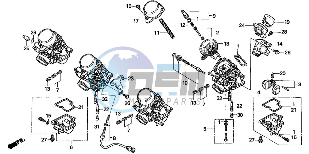 CARBURETOR (COMPONENT PARTS)