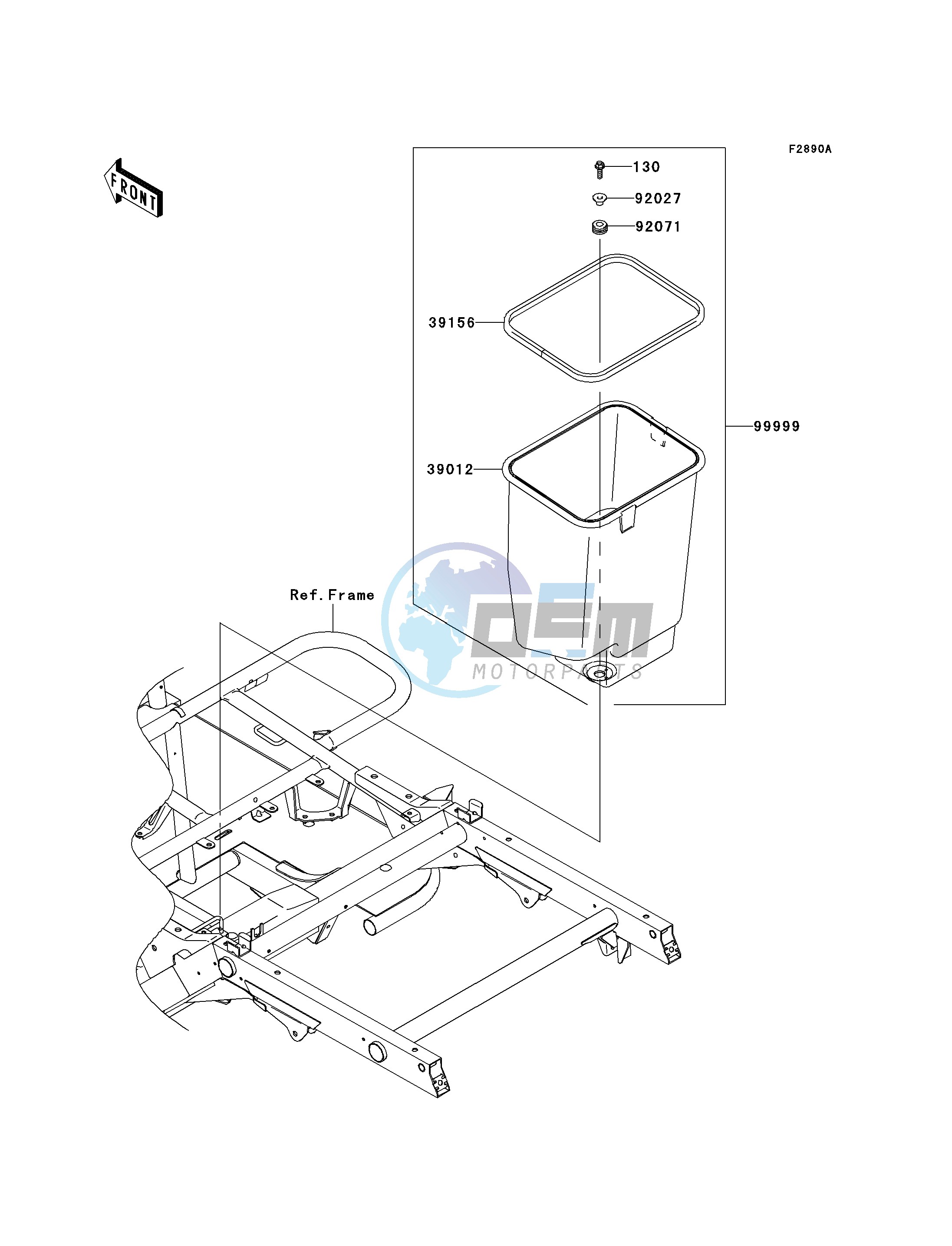 OPTIONAL PARTS-- FRAME- -