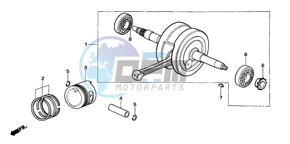 CRANKSHAFT/PISTON