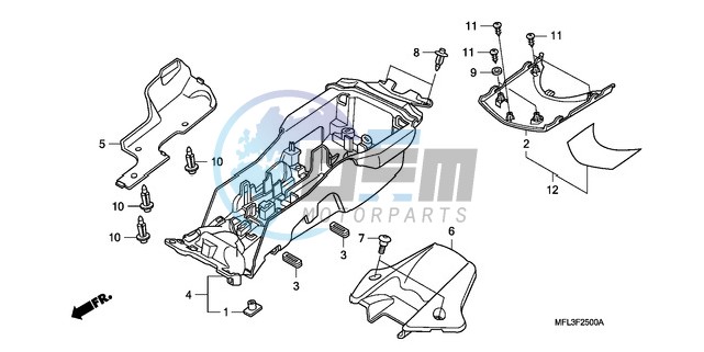 REAR FENDER (CBR1000RR)