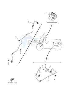 CZD300-A X-MAX 300 (BY31 BY31 BY31 BY31 BY31) drawing ELECTRICAL 3