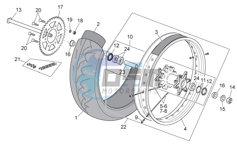 Rear Wheel