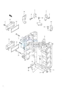 DF 60 drawing Cylinder Block