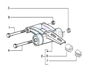 NRG 50 Pure jet drawing Swinging arm