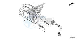 NC700DD INTEGRA E drawing METER