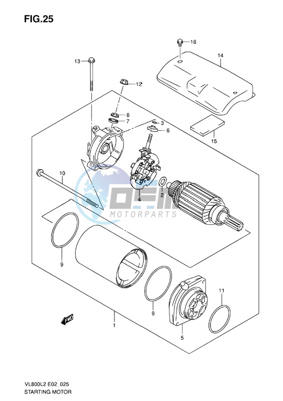 STARTING MOTOR