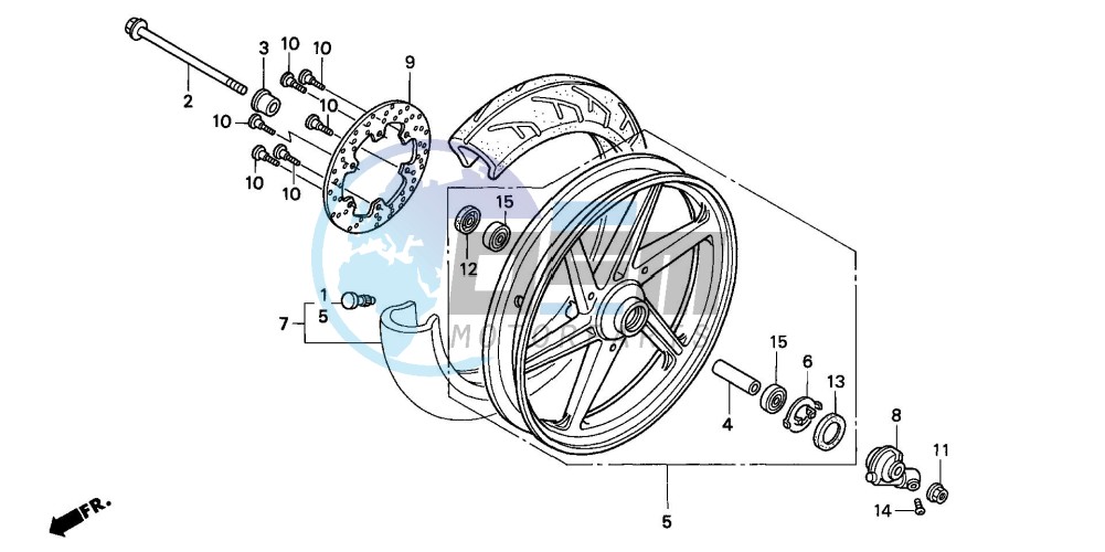 FRONT WHEEL