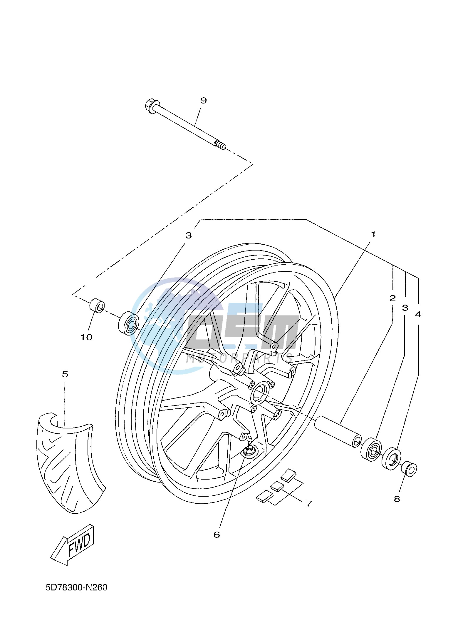 FRONT WHEEL