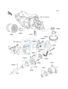 KLE 650 A [VERSYS] (9F-9F) A7F drawing OIL PUMP