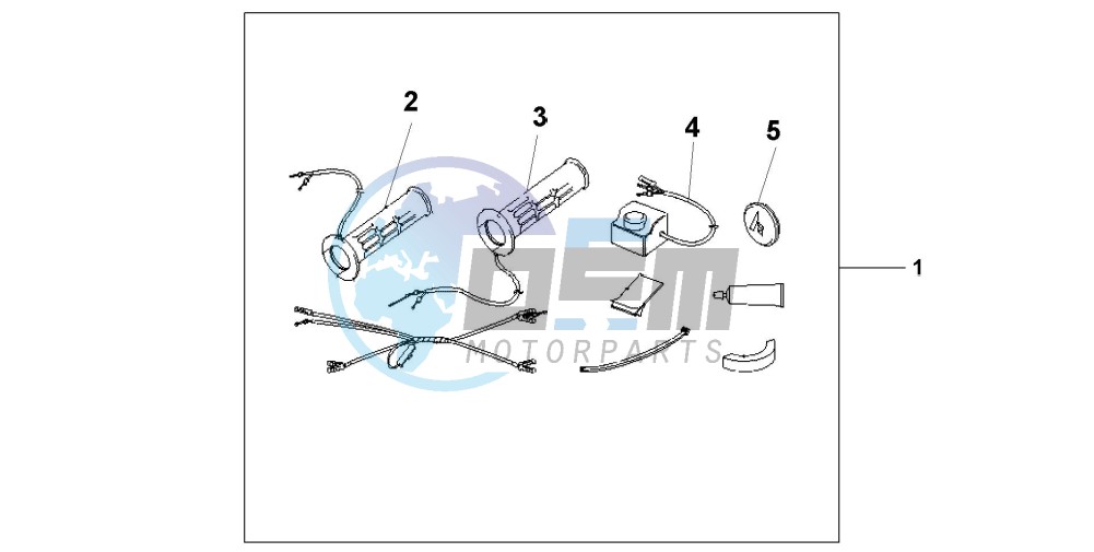 GRIP HEATER SS/ON-OF