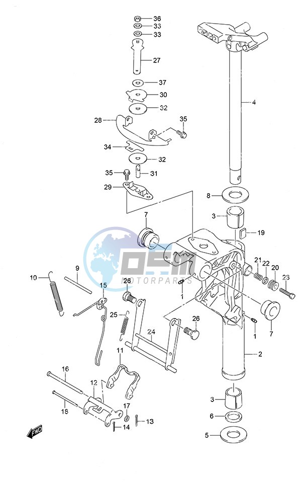 Swivel Bracket Non-Remote Control