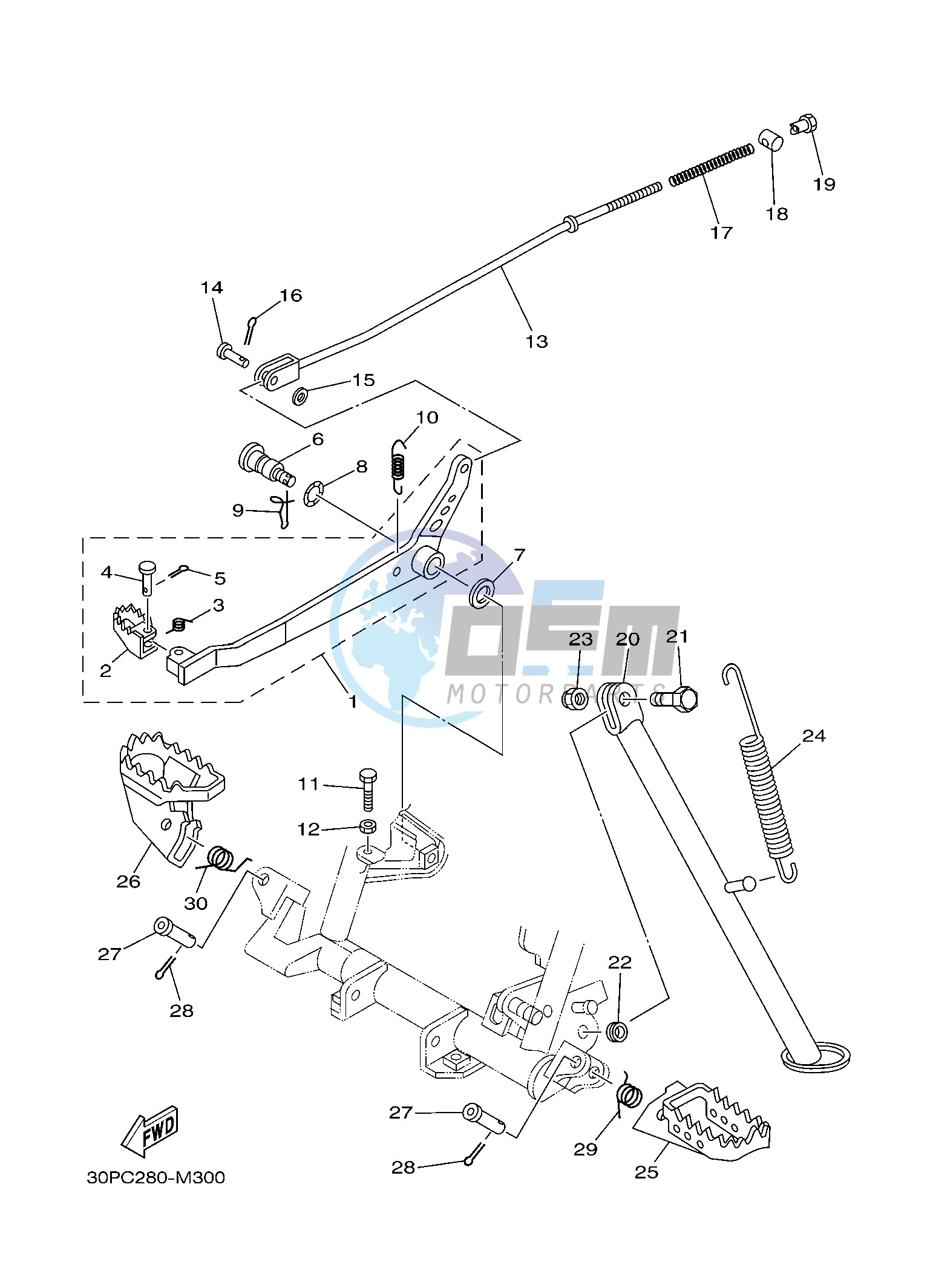 STAND & FOOTREST