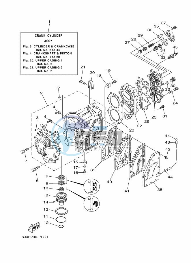 CYLINDER--CRANKCASE