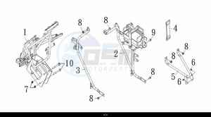 MAXSYM TL 500 (TL47W1-EU) (L9) drawing FR. COVER BRKT.