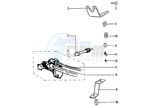 ZENITH L - 50 cc drawing OIL PUMP MIKUNI