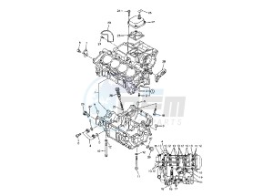 YZF R46 600 drawing CRANKCASE