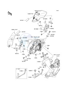 ER 650 A [ER-6N (AUSTRALIAN] (A6F-A8F) A7F drawing COWLING