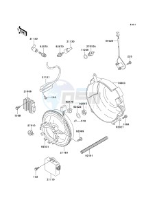 KAF 620 F MULE 3020 TURF (F1-F3) MULE 3020 TURF drawing GENERATOR_IGNITION COIL