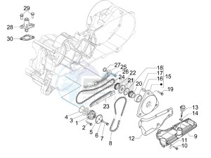 Fly 50 4T 4V USA (EMEA) drawing Oil pump