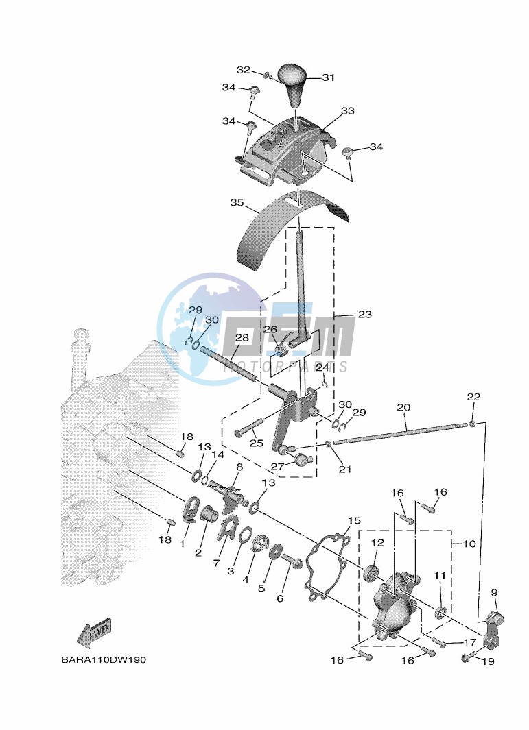 SHIFT SHAFT