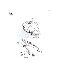 Z250SL BR250EFF XX (EU ME A(FRICA) drawing Labels