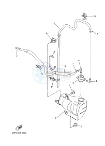 XT1200Z (23PM) drawing TANK RECOVERY