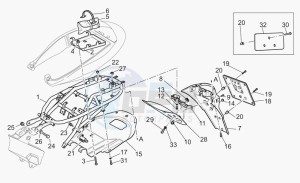 V 11 1100 Cat. Cat. drawing Rear frame-number plate holder