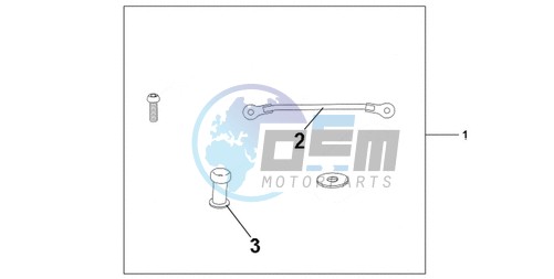 TANK BAG ATT KIT