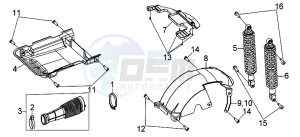 JOYRIDE S 125I (LF12W2-EU) (L7-L9) drawing TAIL FENDER /REAR SHOCK ABSORBER