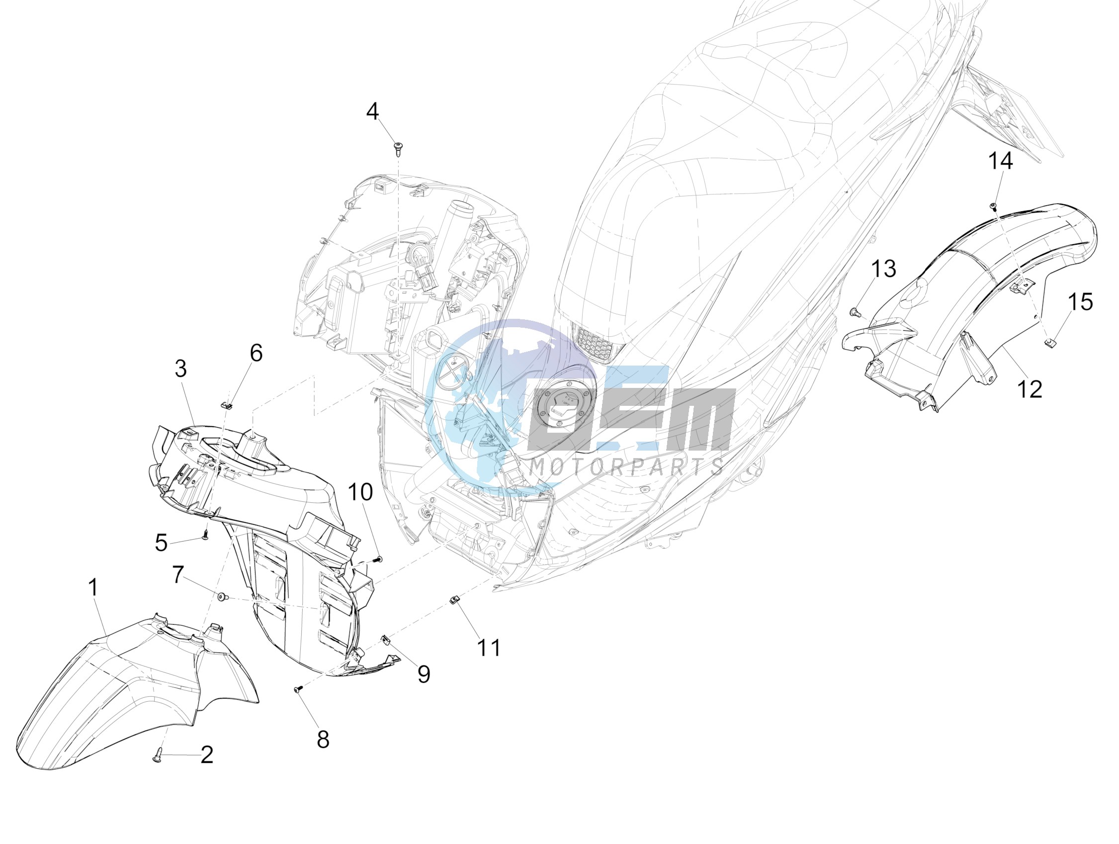 Wheel huosing - Mudguard