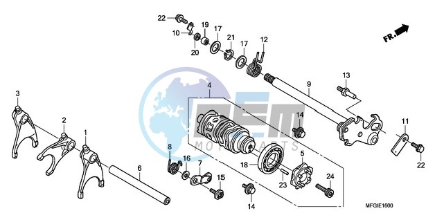 GEARSHIFT DRUM