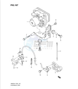 AN650 drawing HYDRAULIC UNIT (AN650AL1 E19)