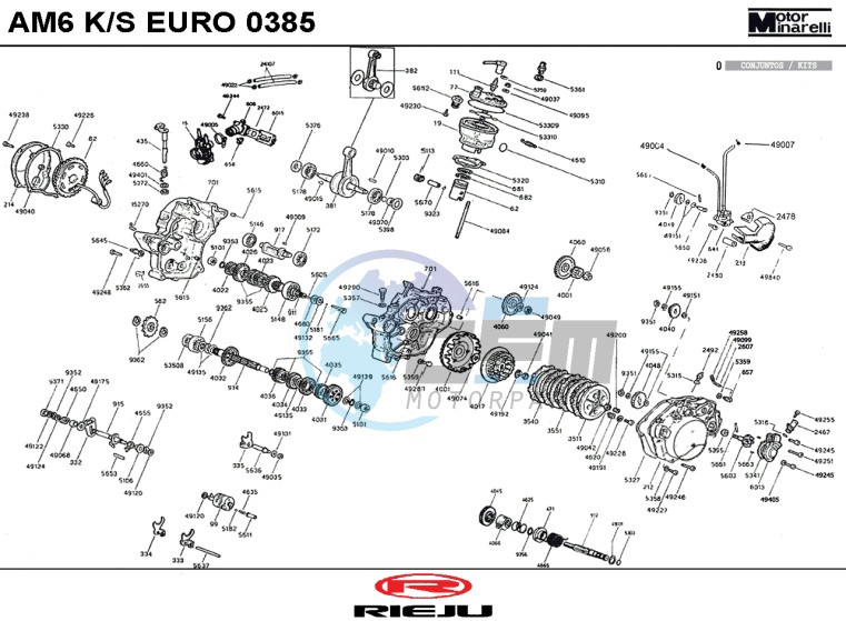 ENGINE  AM6 K/S 0384