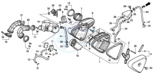 VT600C drawing AIR CLEANER (1)