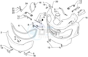 X9 250 drawing Front glove compartment