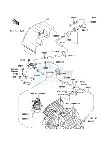 MULE_610_4X4 KAF400A7F EU drawing Fuel Pump