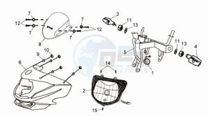 XS 125 drawing HEADLAMP CPL