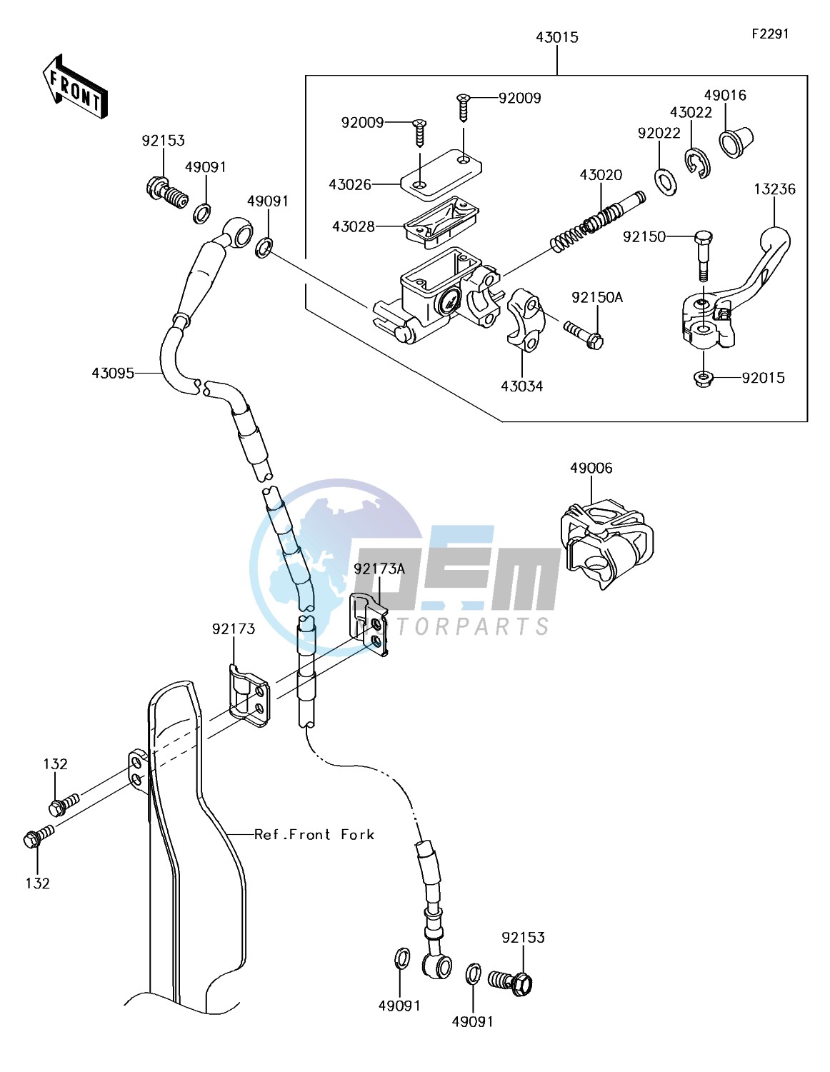 Front Master Cylinder