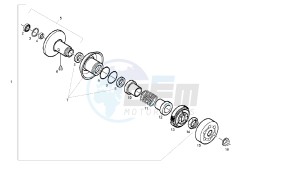 GP1 RACE - 50 CC VTHPR1A1A EU2 drawing DRIVEN PULLEY