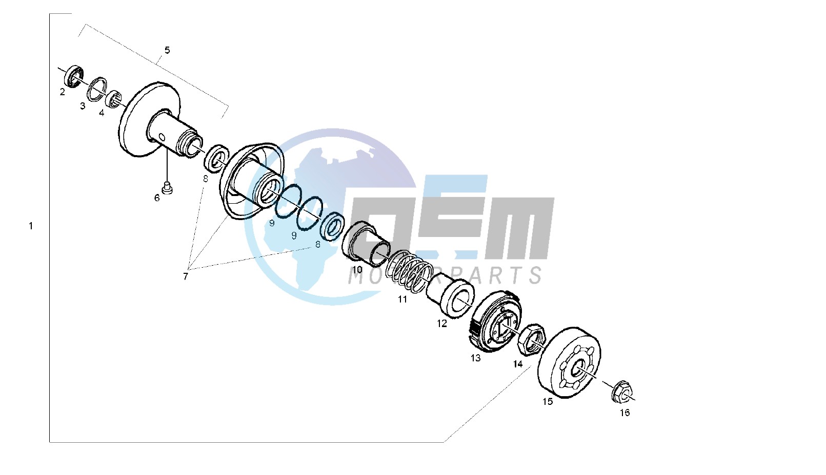 DRIVEN PULLEY