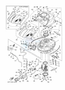 YZF320-A YZF-R3 (B7P1) drawing FUEL TANK